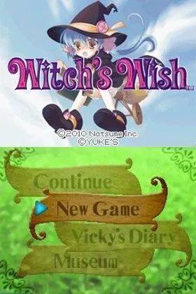 Witch's Wish (USA) screen shot title